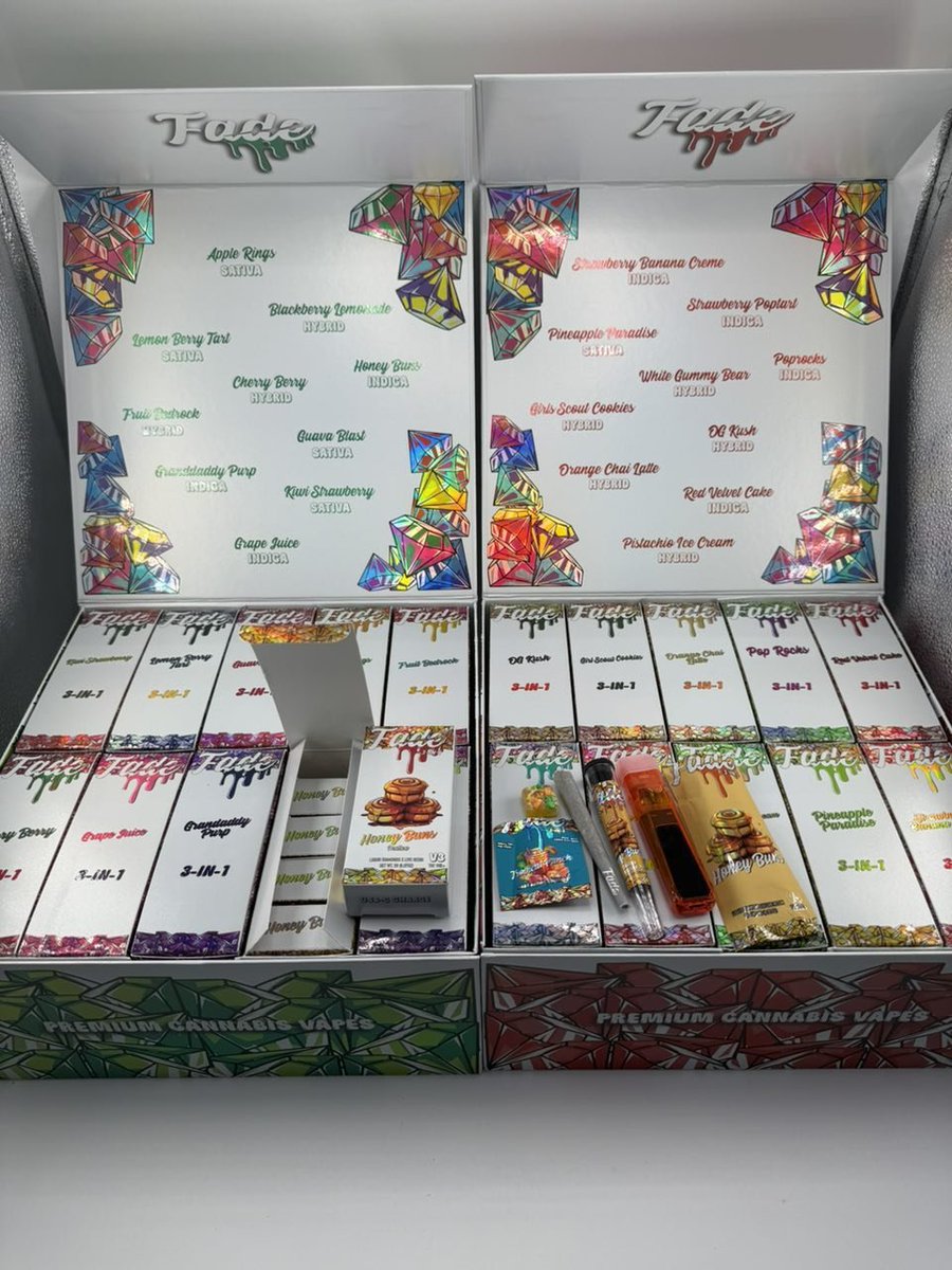 muha_meds_2g's tweet photo. New Fade 3 in 1 V3 edition just landed. Three modes, one device, cleaner pull.
#Fade3in1 #FadeV3 #NewDrop #3in1Vape #VapeCommunity #FlavorDrop #DisposableVape #LimitedEdition #VapeDrop #NewFlavor #CannabisCommunity #FadeEdition #V3Drop #MustTry #TrendingNow https://t.co/hO1kd1hCNo