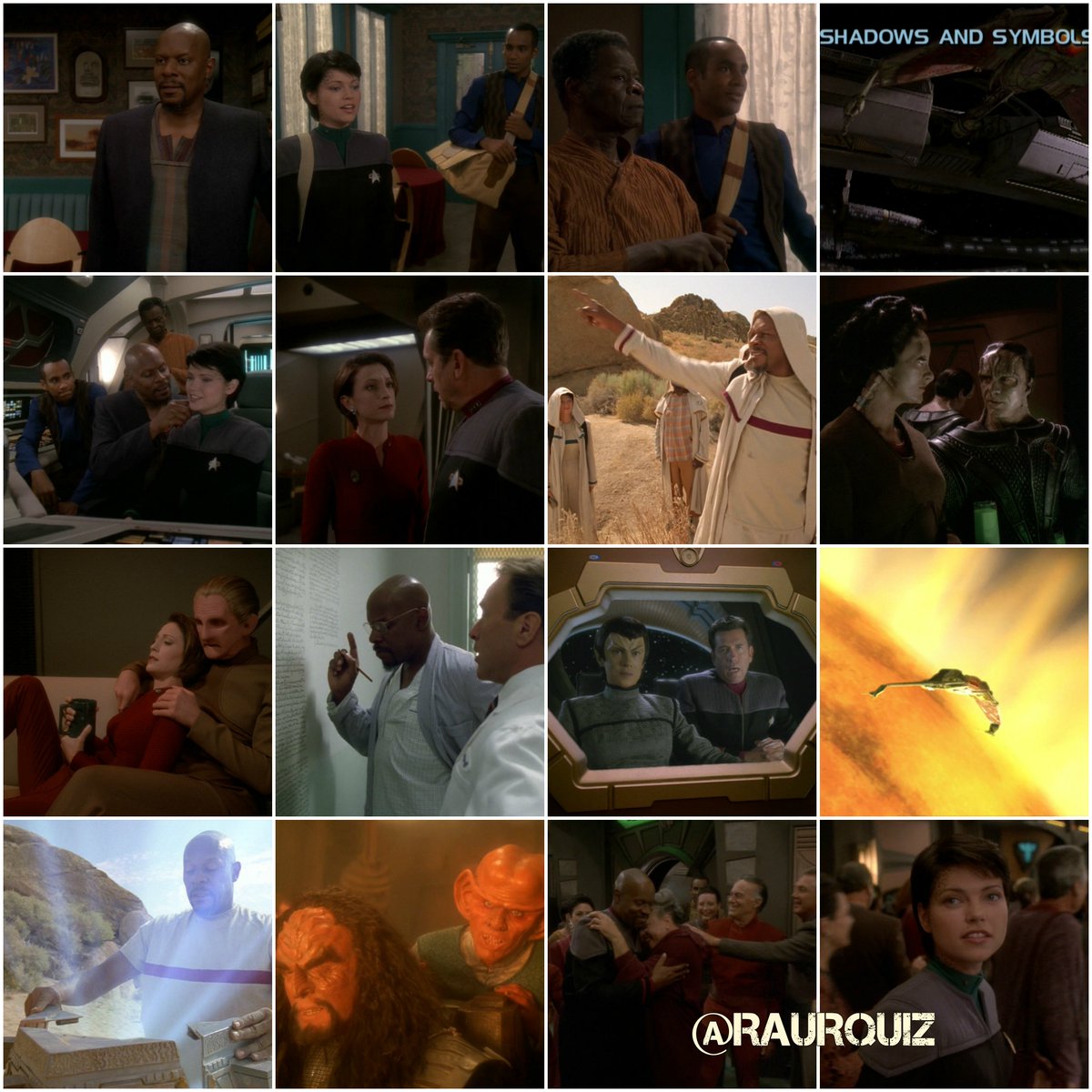 raurquiz's tweet photo. #otd #startrek #deepspacenine #shadowsandsymbols #sisko #jakesisko #josephsisko #ezridax #kiranerys #odo #worf #bashir #obrian #quark #weyoun #damar #admiralross #martok #sarahsisko #cretak #ds930 #startrek60 @TrekMovie @TrekCore @StarTrek @StarTrekOnPPlus https://t.co/TmLSmsvMKD