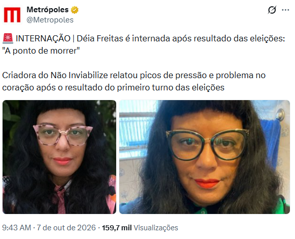 0C0RV0's tweet photo. Será que sobrevive ao segundo turno? https://t.co/wumV5N4MHE