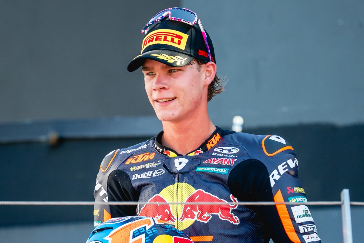 RedBull_KTM_Ajo's tweet photo. Veijer returns alongside Rueda for Indonesian Grand Prix

🔗 https://t.co/aUMY7FkUK3

| #Moto2 | #Preview | #JapaneseGP🇯🇵 | #GivesYouWings | #ReadyToRace | #MotoGP | #AjoFamily | https://t.co/HXILGRxxtM