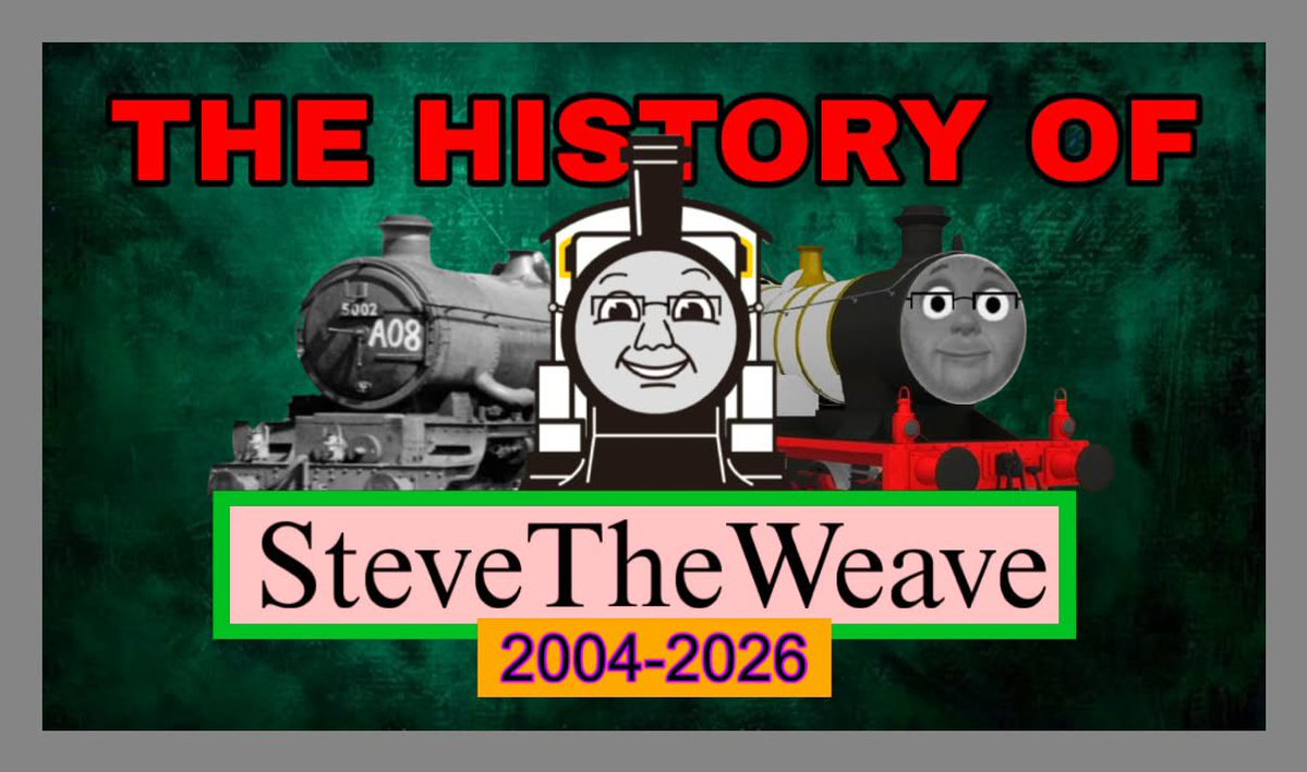 SteveTheWeaveYT's tweet photo. It’s been 7 years (10 if you know), and 500 videos. I think it’s about time I properly drop the SteveTheWeave lore. Premiering later today! (hopefully) https://t.co/hxIJC0SziN