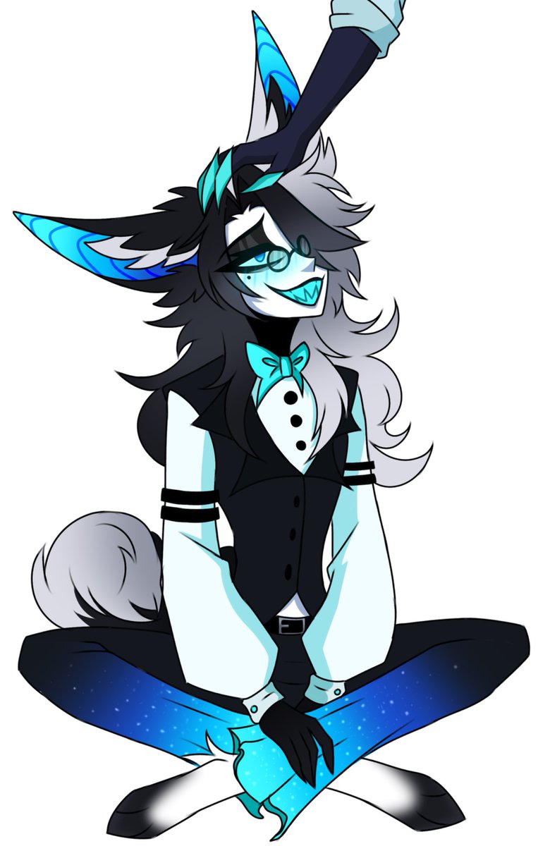 Synthesiiz's tweet photo. Errrr pets today ! #VoxHazbinHotel https://t.co/JwbtOclMPA