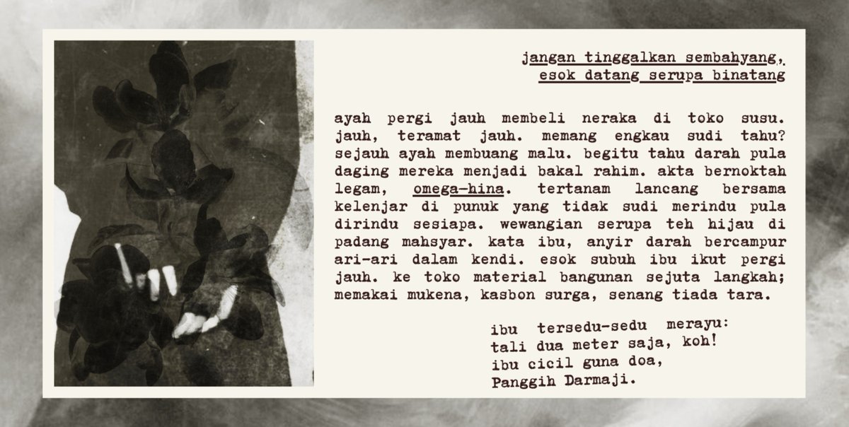 DarmajiHUNI's tweet photo. ︎ ︎︎︎ ︎ ︎︎︎ ︎ ︎︎︎
sesobek milik bukan sesiapa. https://t.co/ZTFtofq6Z8