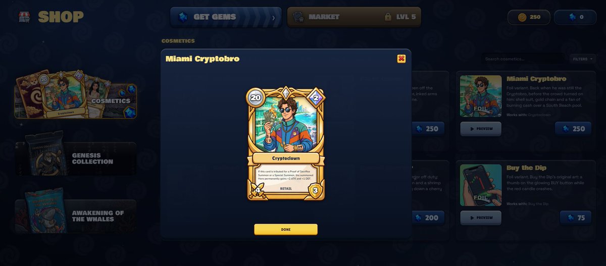 memetic_tcg's tweet photo. 🎨 SNEAK PEEK: Skins

Your cards are getting a wardrobe.

Skins are cosmetic upgrades that change the look of a card you own. Same card, same stats, brand new foil art.

Here's a first look at what's coming to the Shop.

Pre-register now 👉 https://t.co/clEUrgci6I https://t.co/XMShMUZkMy