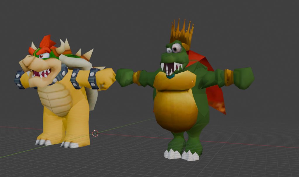 sxips's tweet photo. WIP K Rool Double Dash style model https://t.co/ywXZ2PuK2P