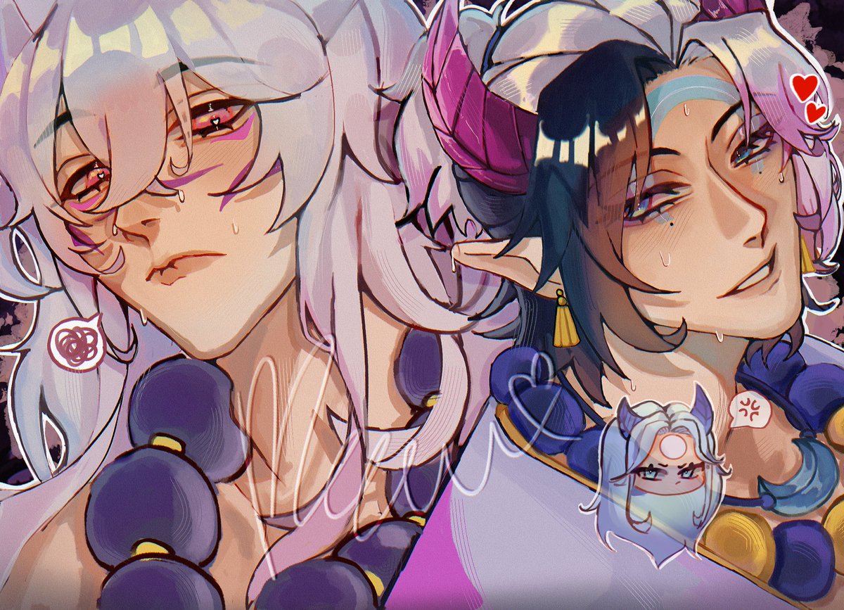 o_quip_e's tweet photo. My lovely cp again #Settphel 

Should I draw them in every version? https://t.co/fCHTRtZUUN
