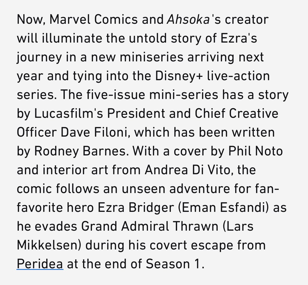 kyber_kat's tweet photo. 🚨 EVERYBODY WAKE UP WE’RE GETTING AN EZRA BRIDGER COMIC MINI-SERIES ON JANUARY 20 2027🚨 https://t.co/2GImiu0PAA