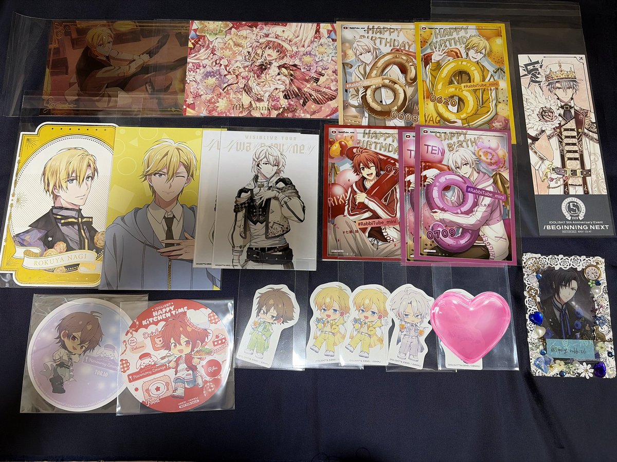 5spring_rabbit6's tweet photo. [交換] アイナナ｜ウエハース｜メタカ｜アニカフェ｜4J｜コースター｜ポスカ｜ステッカー｜バーブロ

[譲]⇒大和.三月.壮五.ナギ.陸.楽.天.龍之介.百.千.巳波.虎於

[求]⇒同異種 一織.悠.トウマ

※初回ﾘﾄﾘﾝ必読
郵送のみ(2〜優先)
バーブロ⇔バーブロ
バーブロは悠.トウマと仮約束も可能です
➞ https://t.co/C1lyYA5Wxe