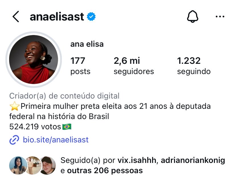 pqpvittar's tweet photo. Eu só acho que devemos fazer uma CAMPANHA para aumentar esses seguidores da diva também! Pois ela merece, vai ser o carro chefe da virada se Deus quiser. https://t.co/yDRgAmYxst
