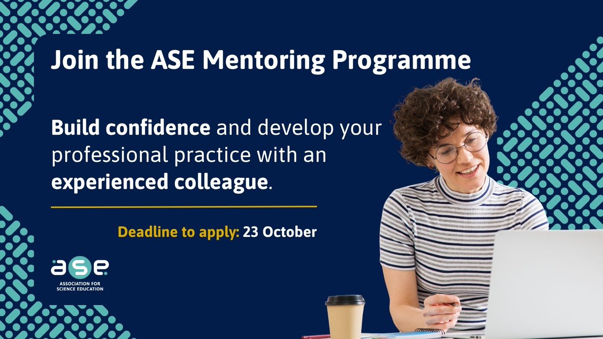 theASE's tweet photo. Could an ASE Mentor support you?

We have experienced ASE members ready to support you through six months of monthly online mentoring conversations.

Our mentors are ready. Could you be our next mentee? Deadline: 23rd October.

Find out more: https://t.co/eV3CwK9dHf https://t.co/dMRLce4s1c