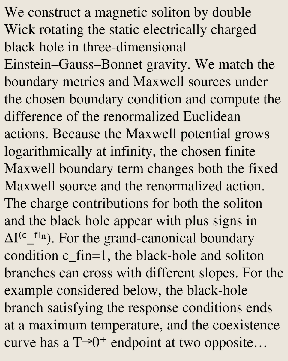 RelativityPaper's tweet photo. Charged soliton–black hole phase transitions in three-dimensional Einstein–Gauss–Bonnet gravity

Cendikiawan Suryaatmadja, Robert Mann
https://t.co/oYY8Wal8jb [𝚐𝚛-𝚚𝚌 𝚑𝚎𝚙-𝚝𝚑] https://t.co/tACgSTCdhe