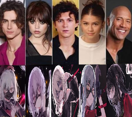 NYAMUSAKl's tweet photo. the perfact cast for avemujica live action! https://t.co/VkDrLoMfpP