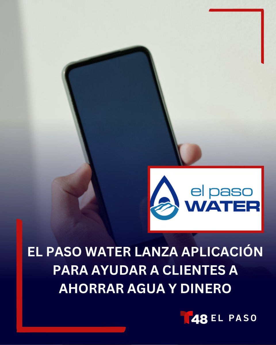 TelemundoEP's tweet photo. 🚰📱 ¿Quieres monitorear tu consumo de agua desde tu celular? 

MyEPWater te permite recibir alertas y dar seguimiento a tu uso de agua. 

Más aquí: https://t.co/yuHziZKDKS

#Telemundo48EP #ElPaso #EPWater #MyEPWater https://t.co/OgdnJ1Jddg