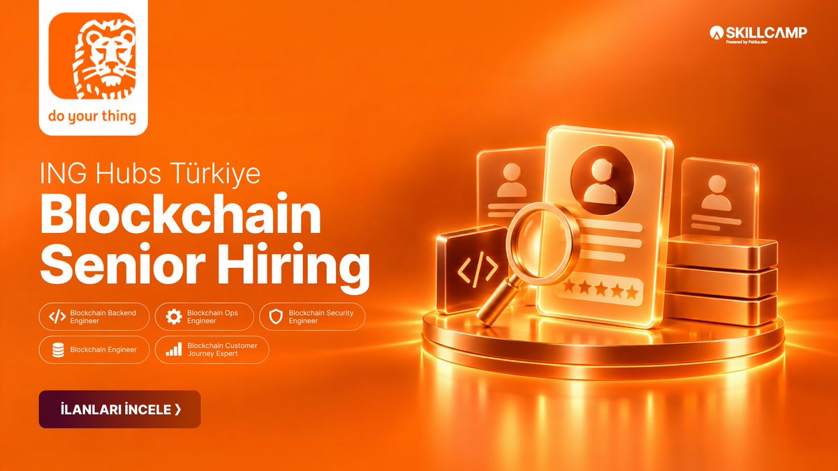 patika_dev's tweet photo. → Blockchain Backend Engineer
→ Blockchain Security Engineer
→ Blockchain Engineer
→ Blockchain Ops Engineer
→ Blockchain Customer Journey Expert https://t.co/UwdhSZ6yEG