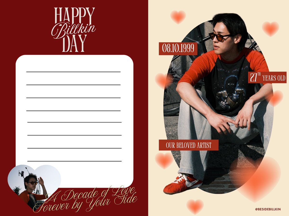 bkpp_official's tweet photo. 📢 ประกาศแจ้ง Keyword และ Hashtag 
จากบ้าน Besidebillkin ค่ะ🧡🧡

🎂 8 ตุลาคม 2569
KW : Happy 27th BILLKIN Day
Hashtag : #.BILLKIN27thEdition
❌ เล่นKWและแฮชแท็กพร้อมกัน 00.00 ✨

#Bbillkin #บิวกิ้น https://t.co/uUoUMjmR9R