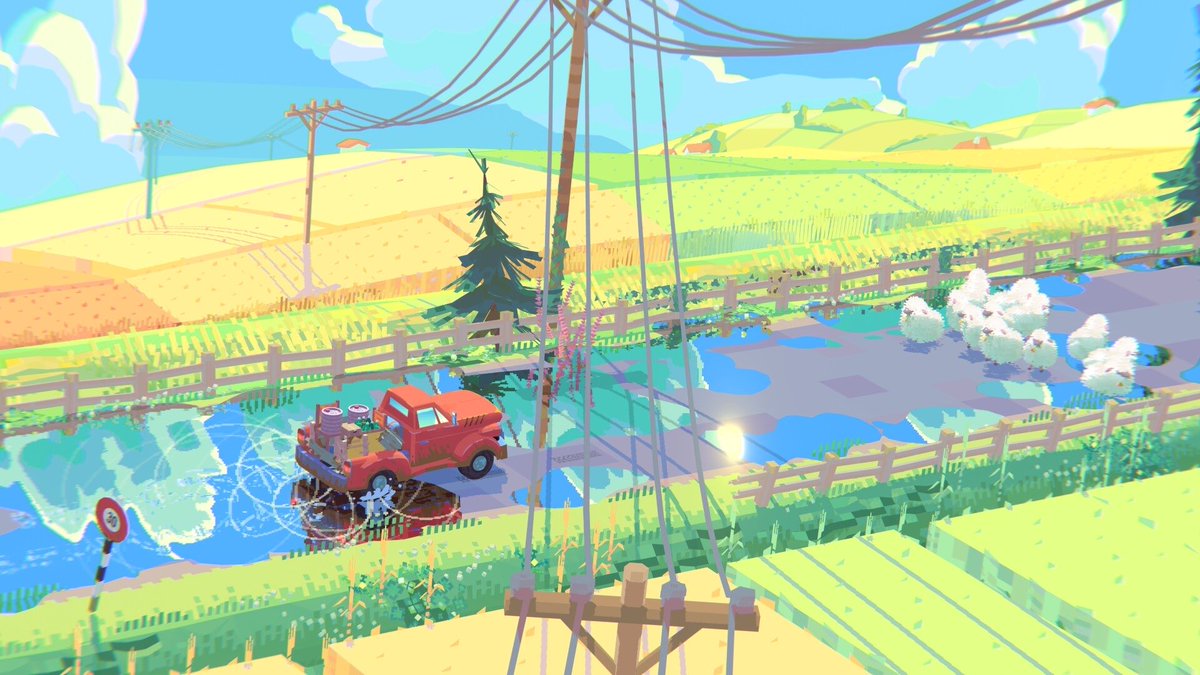 Indieoculto's tweet photo. TRUCKFUL 🛻📦
El indie más acogedor y raro de octubre.
Repartos con físicas (si colocas mal el jarrón de la abuela, se rompe), una pickup vieja y un misterio en el bosque.
Sale HOY 9 de octubre en Steam y Android. De MythicOwl (Pocketpair Publishing).
Demo ya. ¿Lo pruebas? https://t.co/f2PACO6TC9