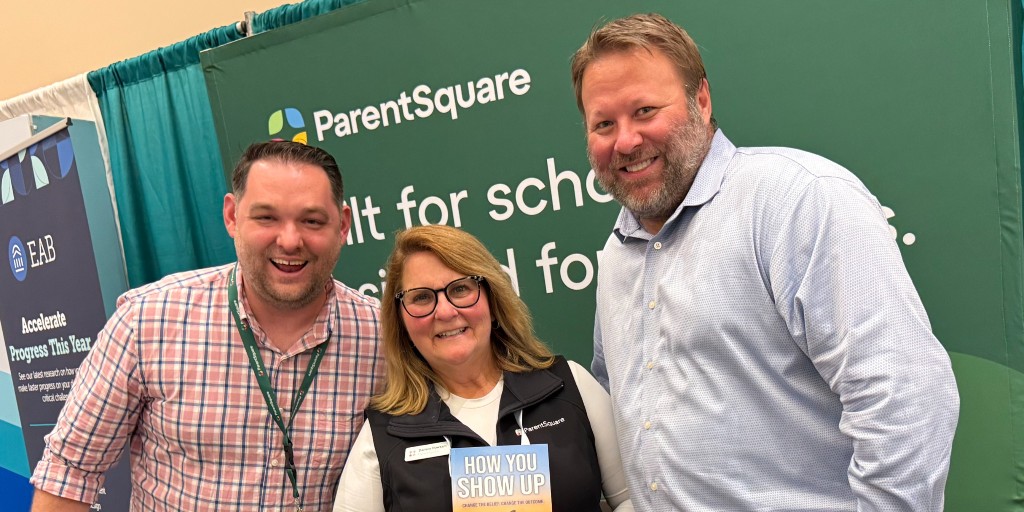 ParentSquare's tweet photo. September took us from Texas to New York and plenty of places in between. 📍

Great conversations, customer catch-ups, sessions with K-12 leaders and even a book signing with Thomas C. Murray at NYSCOSS.

A few moments from the month. 👇 https://t.co/qVaodDWKVC