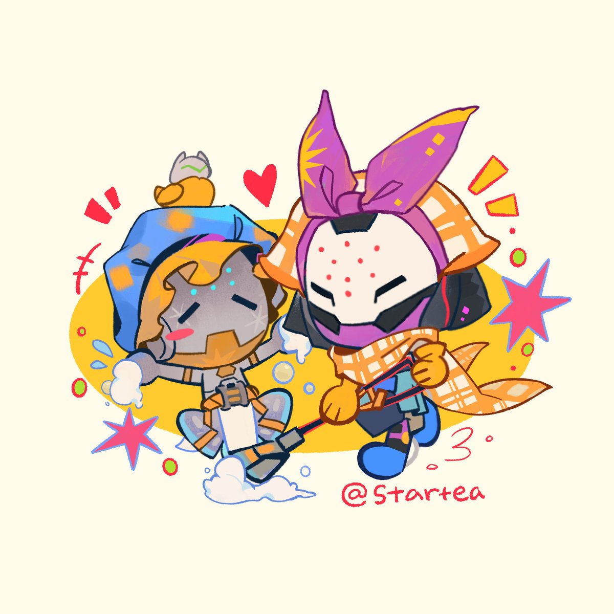 Starteaaaaa's tweet photo. 画完了 #overwatch #ramyatta https://t.co/7PAdvmeMys