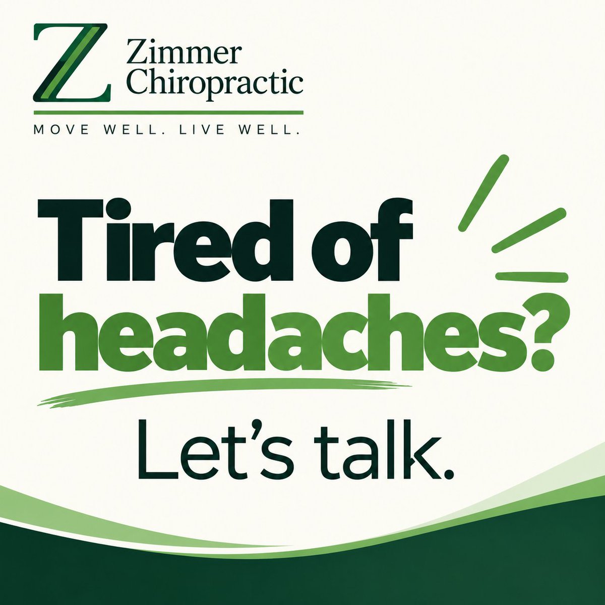 Zimmerchiro's tweet photo. Headaches control your day? Not anymore.

Sick of recurring headaches? We get it. Many in South Kingstown feel stuck, trying everything for relief. We focus on finding the root cause, not just masking symptoms. Let's

DM for a personalized chat. #HeadacheRelief #SKChiropractic https://t.co/z6XzwtydqT