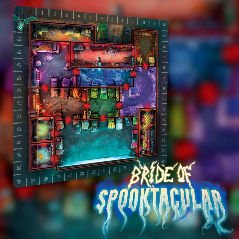 Level99Games's tweet photo. Take a look at another of the exciting new parts of Bride of Spooktacular, the  Drive In Theater board!   This new board provides unique challenges for your spooky monsters.

https://t.co/XmdQCZpN1u https://t.co/0MJP2GkDAO