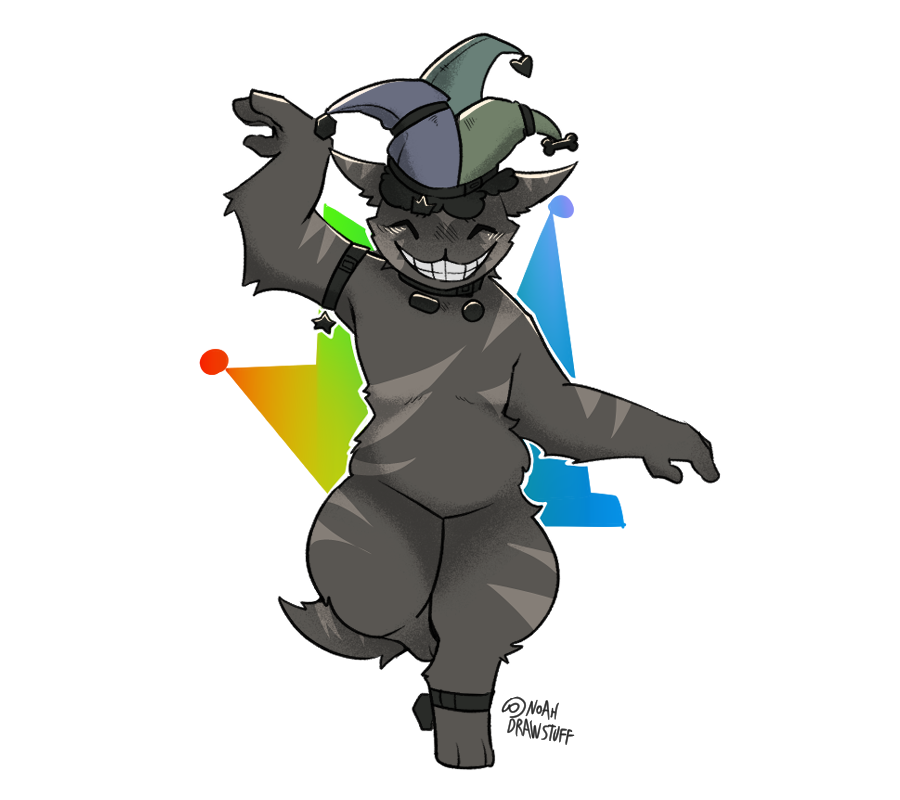 noahdrawstuff's tweet photo. Making all the collar minibosses in my style!                    
Day 13! Arthur! Followed the GGST design phylosophy with this one.
HIM AND THE ACT 2 CREW ARE NOW KEYCHAINS IN MY ACGGOODS!
https://t.co/HkutcypSEn
#Mewgenics #MewgenicsFanart https://t.co/hKovanO6AG