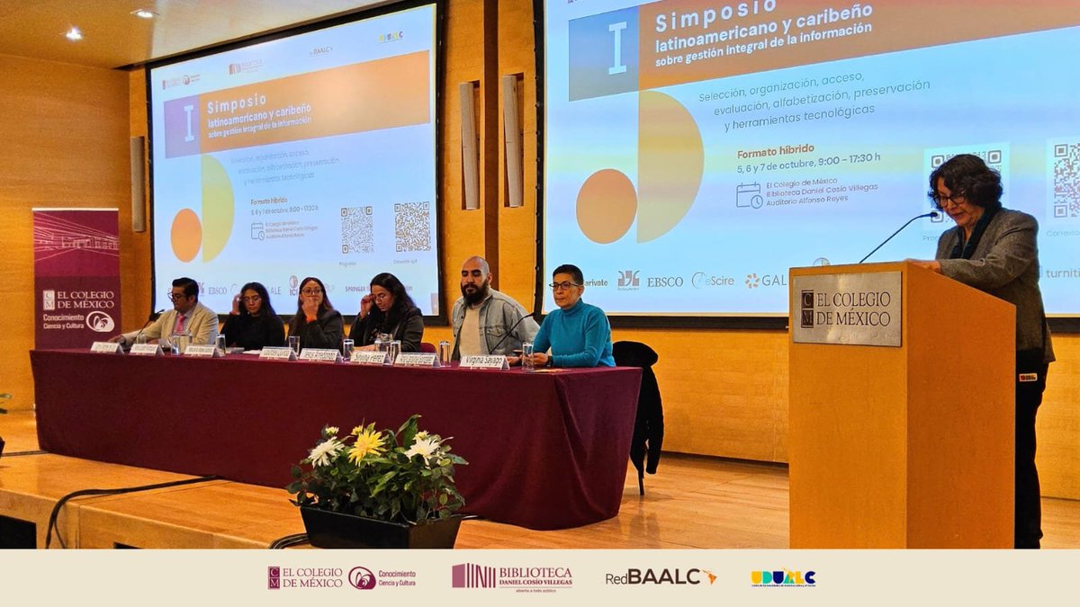 BiblioColmex's tweet photo. Mesa 12 Alfabetización informacional y experiencias de aprendizaje.
https://t.co/91G5M3v1Su https://t.co/joD2gdSeXS