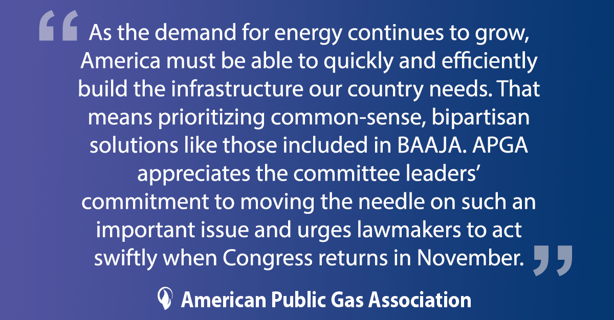 APGA's tweet photo. 🧵APGA would like to thank Senators Shelley Moore Capito (R-WV), Sheldon Whitehouse (D-RI), Mike Lee (R-UT), and Martin Heinrich (D-NM) for introducing the Bipartisan American Affordability and Jobs Act (BAAJA) of 2026. (1/3) https://t.co/7EaS3W0u4e