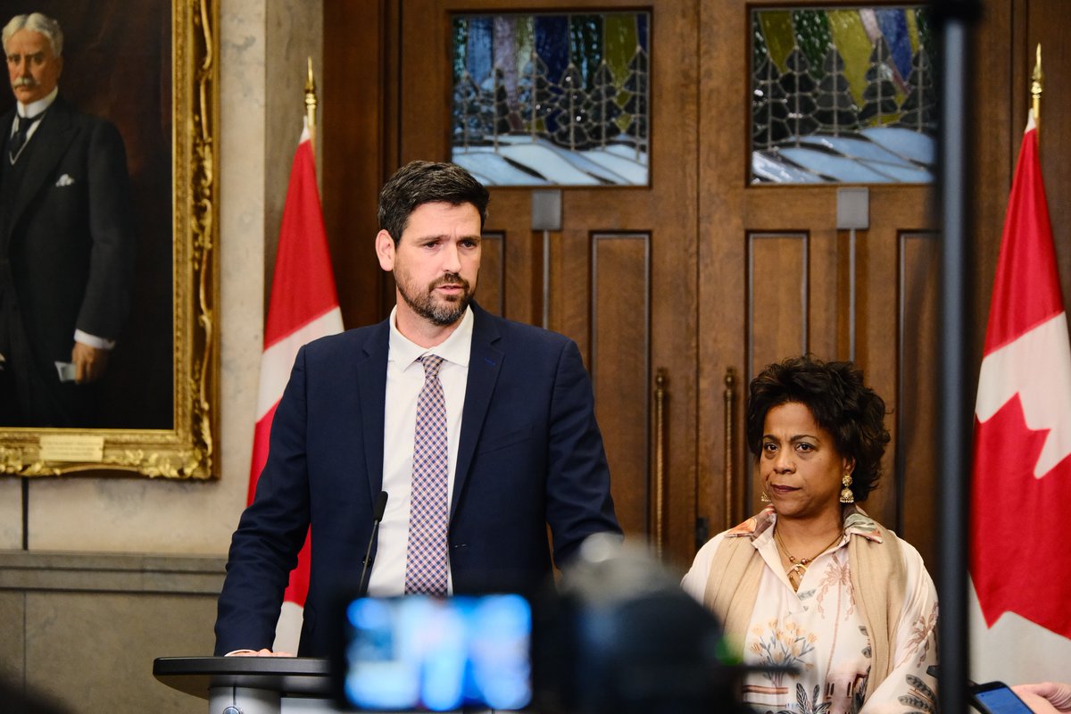 SeanFraserMP's tweet photo. Today, @MarjoriePLC and I announced our government intends to introduce legislation later this fall to update Canada’s medical assistance in dying (MAID) laws on mental illness and advance requests. https://t.co/OIl5mFCfj8