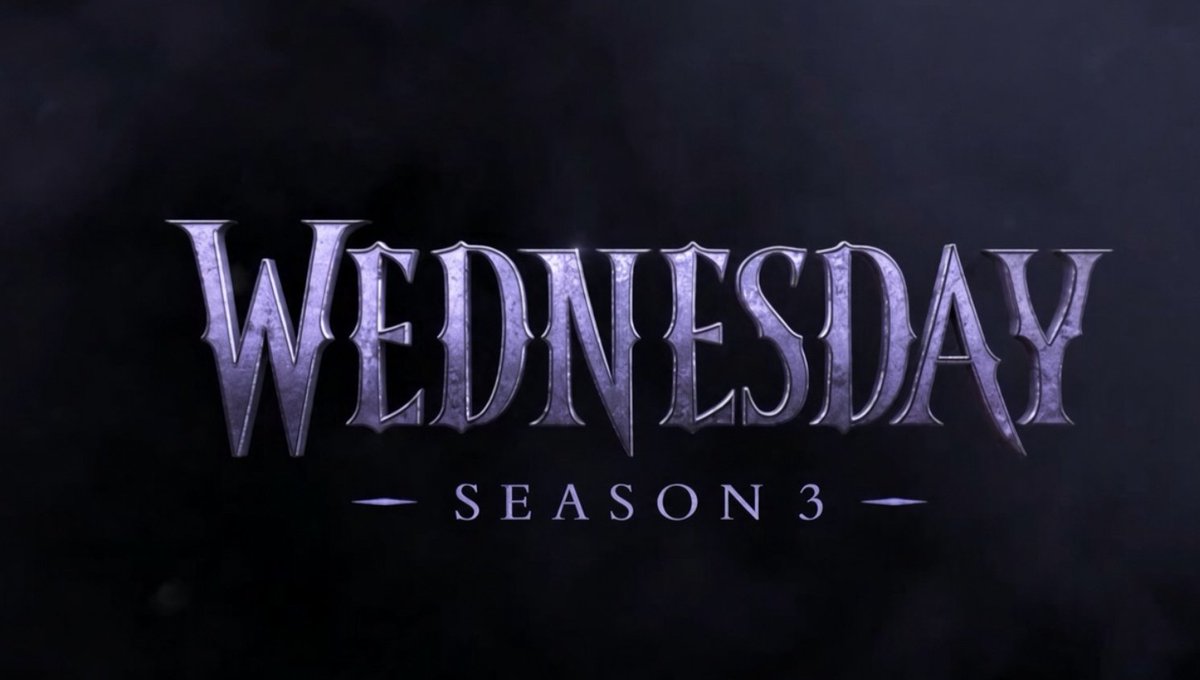 kryst4lss's tweet photo. 'WEDNESDAY' Season 3 Will Be Released On December 20th, Netflix announces. https://t.co/WU9vaZp0iD