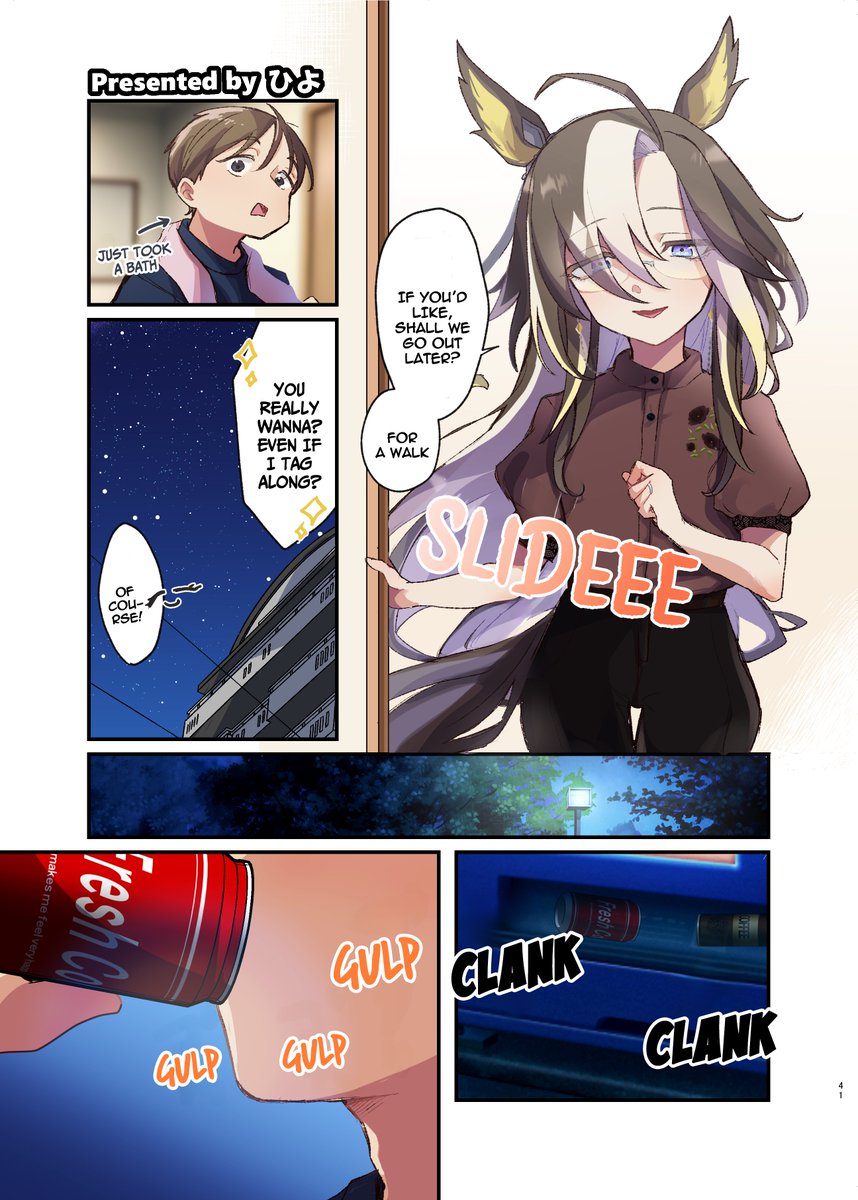 umamuchan's tweet photo. "Married life with Dream Journey" by hiyo_co
From Uma Yome Vol. 9

(1/3)

#Umamusume 
#UmaTranslations https://t.co/bMsATq2SEq