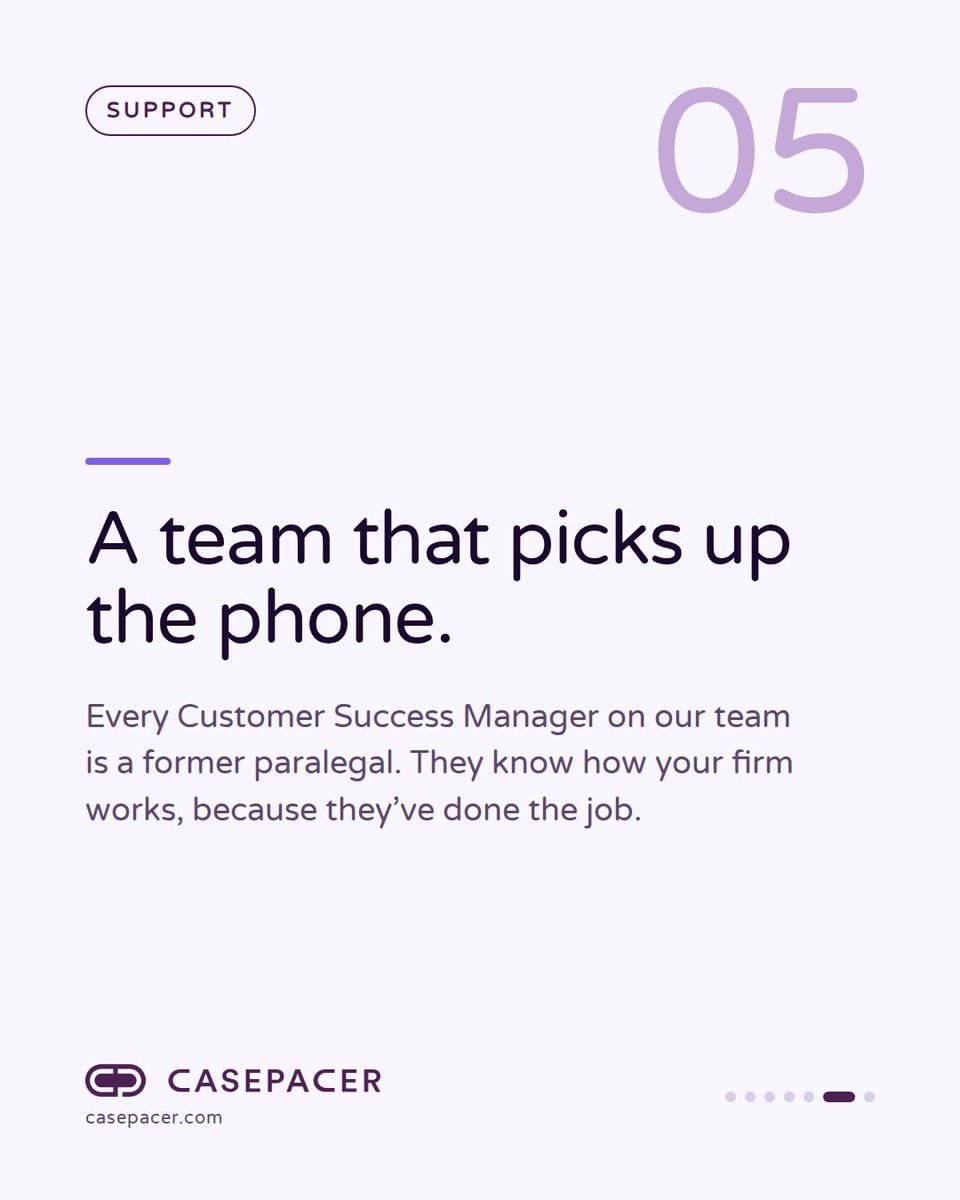 thecasepacer's tweet photo. Plaintiff firms don't need another generic practice management tool. They need software built around how PI, Mass Tort, MDL and Workers' Comp cases actually move.

That's CasePacer. Here's what we're built for.

#PersonalInjuryLaw #LegalTech https://t.co/cw5FX2sRGU