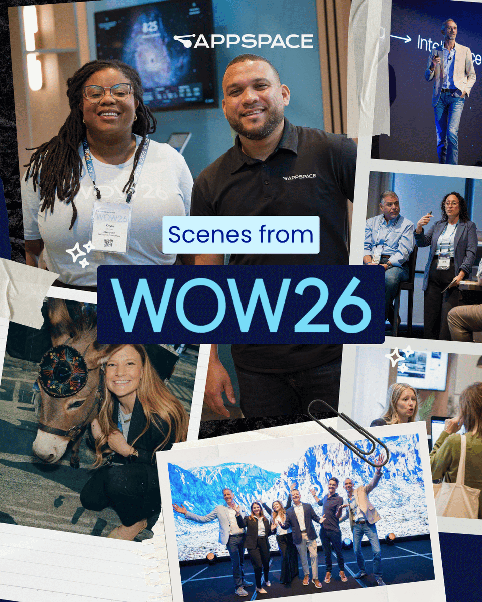 appspace's tweet photo. A week after WOW26 has wrapped and we're still reminiscing on all of the amazing moments. ✨

Thanks for joining us in Scottsdale to explore what a better workplace experience can look like: more connected, intelligent, and responsive to the people in it! 🩵

#AppspaceWOW https://t.co/N3tWGccs5N