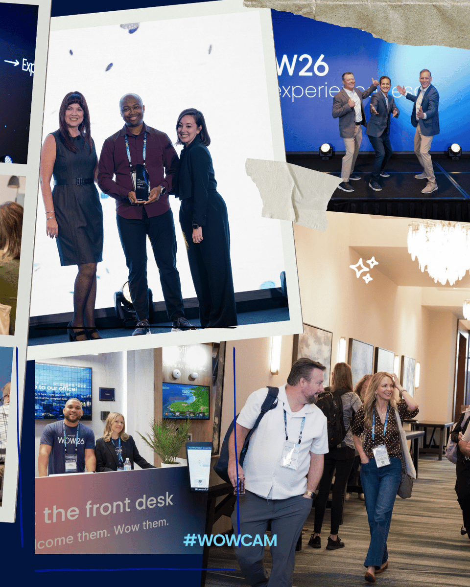 appspace's tweet photo. A week after WOW26 has wrapped and we're still reminiscing on all of the amazing moments. ✨

Thanks for joining us in Scottsdale to explore what a better workplace experience can look like: more connected, intelligent, and responsive to the people in it! 🩵

#AppspaceWOW https://t.co/N3tWGccs5N