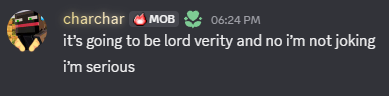 kvabel_'s tweet photo. Someone in Mob's discord server said that they will get a lord verity tattoo

#lordverity #verity #verityᵀᴹ #discord https://t.co/dTqOIg43Ll