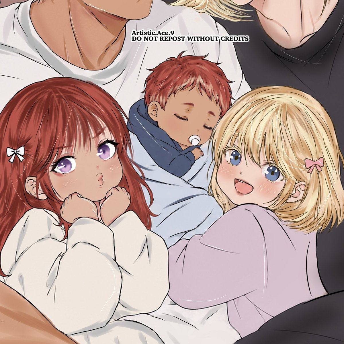 _artistic_ace_9's tweet photo. dane x gray as girl dads 🥹🎀 I just know they’d be the type of dads to spoil their daughters and son rotten🥹❤️
fanart of Desire Me If You Can ♡ I really hope yall like this one !!!🤧❤️
#zig 
#키스미이프유캔 
#DesireMeIfYouCan
#GraysonxDane https://t.co/G6xgP0fqF7