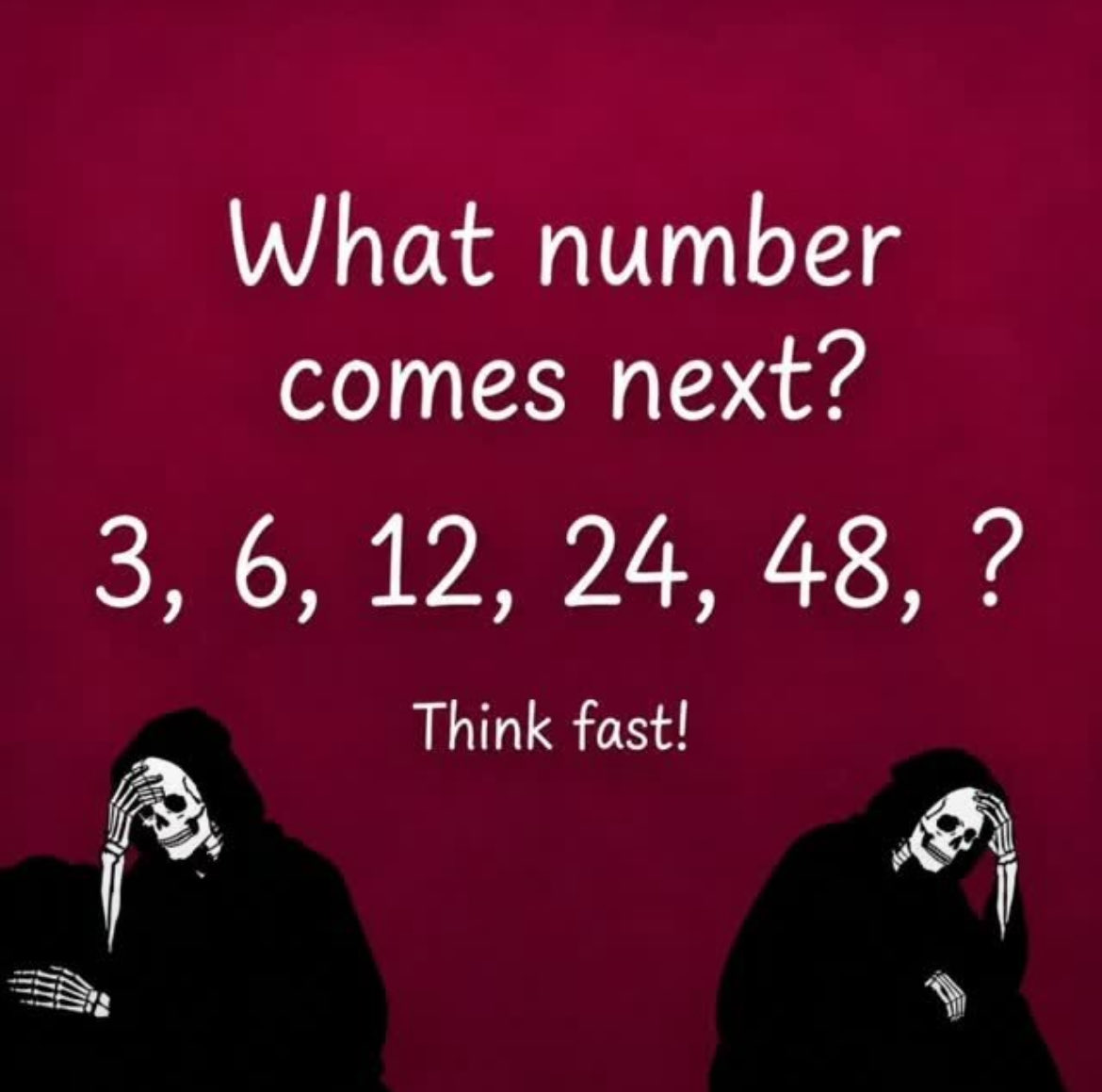 mrdogeus's tweet photo. What nmbr comes next..??

Think fast🫨 https://t.co/0RSHjUKEte