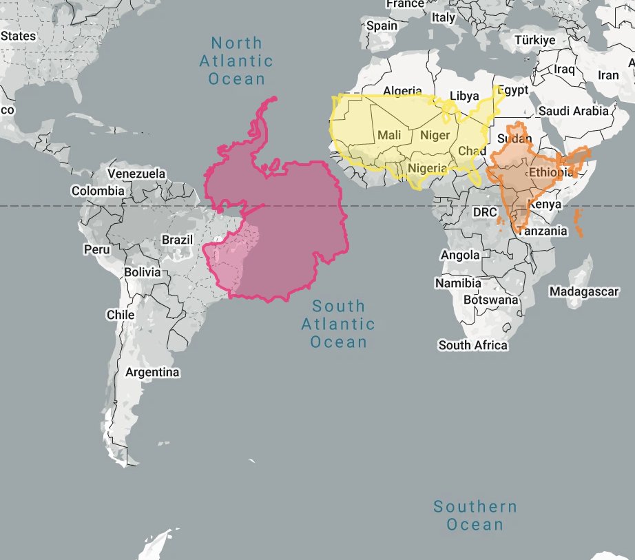 of_greece22018's tweet photo. There is no point in insulting me. The Mercator projection specifically looks the way it does because it keeps the lines of latitude as straight, parallel lines. It's not just Europe and America, both poles are way bigger on the map, than in the real life. Antarctica appears to be the largest continent on the Mercator projection, but it is really as small as China.