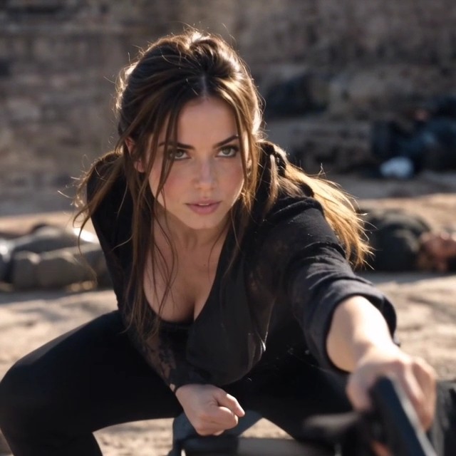 Ana de Armas Fights Attackers
