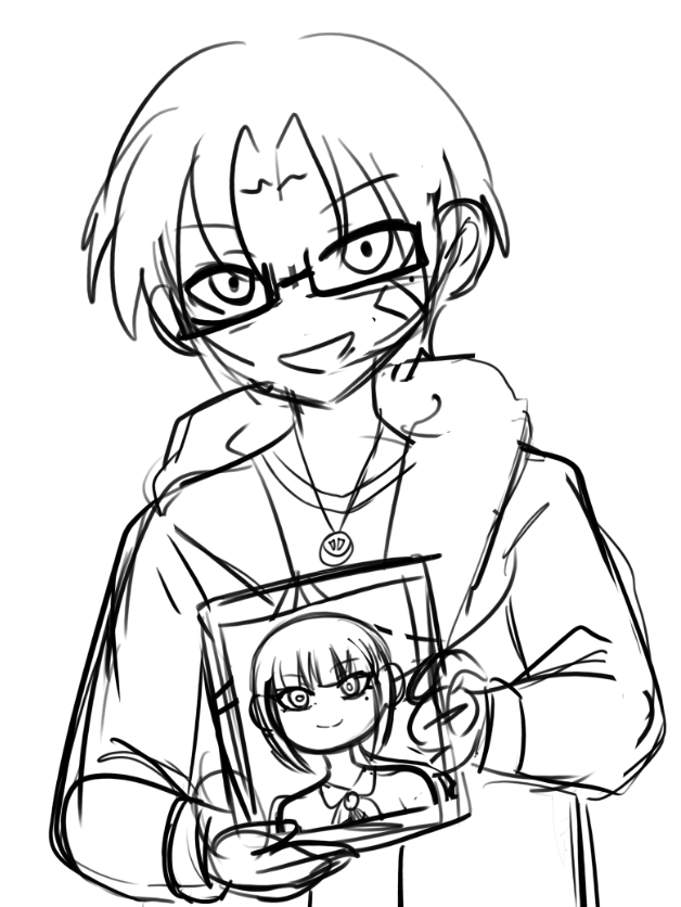 Hiinatsu_'s tweet photo. personal art wip (bonus points if you know the reference!) https://t.co/QO4g51Ducb