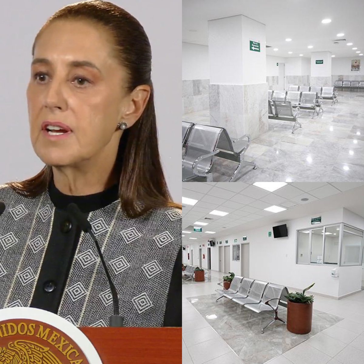 CerebrosG's tweet photo. La presidenta de México:

“Si uno ve una nota en una red, en contra de… por ejemplo, salud, ¡no hay medicamentos!, no hay medicamentos, no hay medicamentos! Como si no hubiera mejorado el abasto de medicamentos en el país, ¡pues claro que ha mejorado!…Tenemos todavía áreas de oportunidad, sí, pero ha mejorado…Entonces… ¡no hay medicamentos, no hay medicamentos! Ah, bueno, te quedas viéndolo diez segundos, y entonces el algoritmo te orienta a esa comunicación y si se van generando cuentas y cuentas y cuentas y cuentas que van promoviendo esta comunicación pues entonces empiezan a generar una opinión de que está muy mal el sistema de salud en México.”