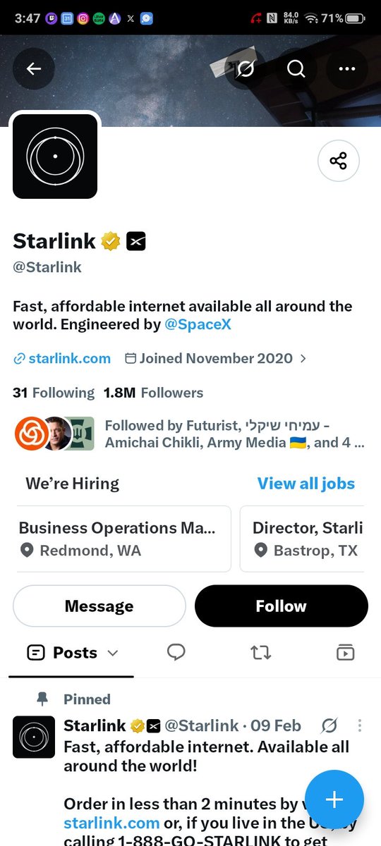 ildeli7076's tweet photo. @DCOfficial @Starlink @X @XMENA #Redmond #Embed with #X @SLOTUS #StarLinkSlaveMasters #FUCKOFFUPIGS #RAPEVICTIMABUSERS https://t.co/P2aHKPVjWx