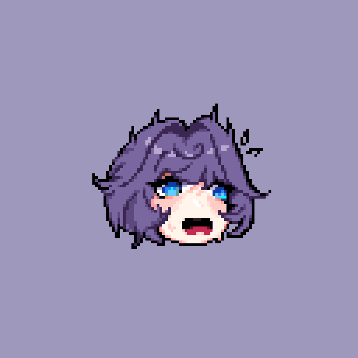 KoryPxl's tweet photo. 7th day of #inktober : panic!
#inktober2026 #pixelart #ドット絵 https://t.co/IWO9h1Obop