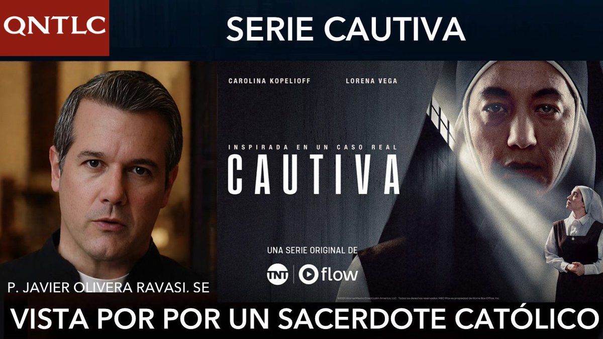 PJavierOR's tweet photo. Se ha publicado una serie de seis capítulos llamada “CAUTIVA". Trata acerca del abuso de poder cometido por una superiora carmelita, en un convento de la ciudad de Nogoyá, Entre Ríos Argentina.
Pero esa no es la novedad. La novedad es que se está intentando ensuciar la Orden del Carmen a partir de esta triste anécdota.
Para ello va este breve análisis luego de verla entera para,
Que no te la cuenten…
P. Javier Olivera Ravasi
https://t.co/5x0NBRlIxd