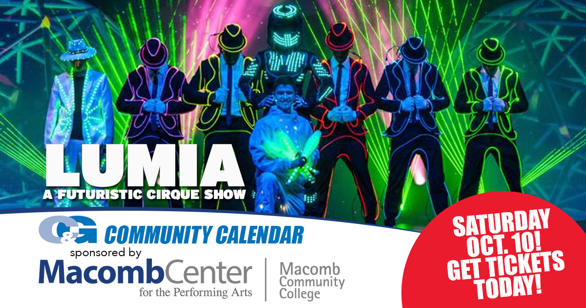 NoviNote's tweet photo. From festivals and fundraisers to live entertainment, family fun and community events, check out the C &amp; G Community Calendar to see what’s happening near you! The Community Calendar is proudly sponsored by the Macomb Center for the Performing Arts. https://t.co/l2vba4NvEl