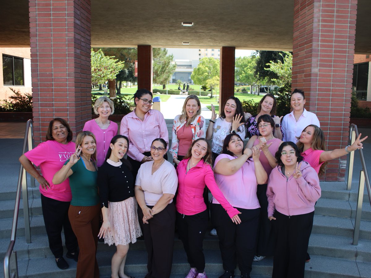 LLUHealth's tweet photo. This #BreastCancerAwarenessMonth, meet our cancer research team 💗. They are just a few of the people working behind the scenes in the fight against breast cancer. Their work brings hope to patients and families every day. Thank you! https://t.co/vUKwHDz05c