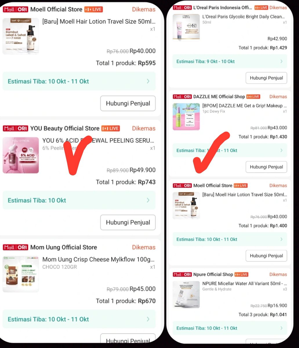 kimmyexp's tweet photo. Josjiss beneran sesuai prediksi 😭

beruntunglah tadi yg udh kusuruh ngeranjangin dari jam 19:00 di tele 😭😭😭

lumayan dpt 8 voc toko 99% 50RB jd recehhhh semuaaaaaa

dpttt brpaa gesssz😭😭😭 https://t.co/EqRprP2zSu