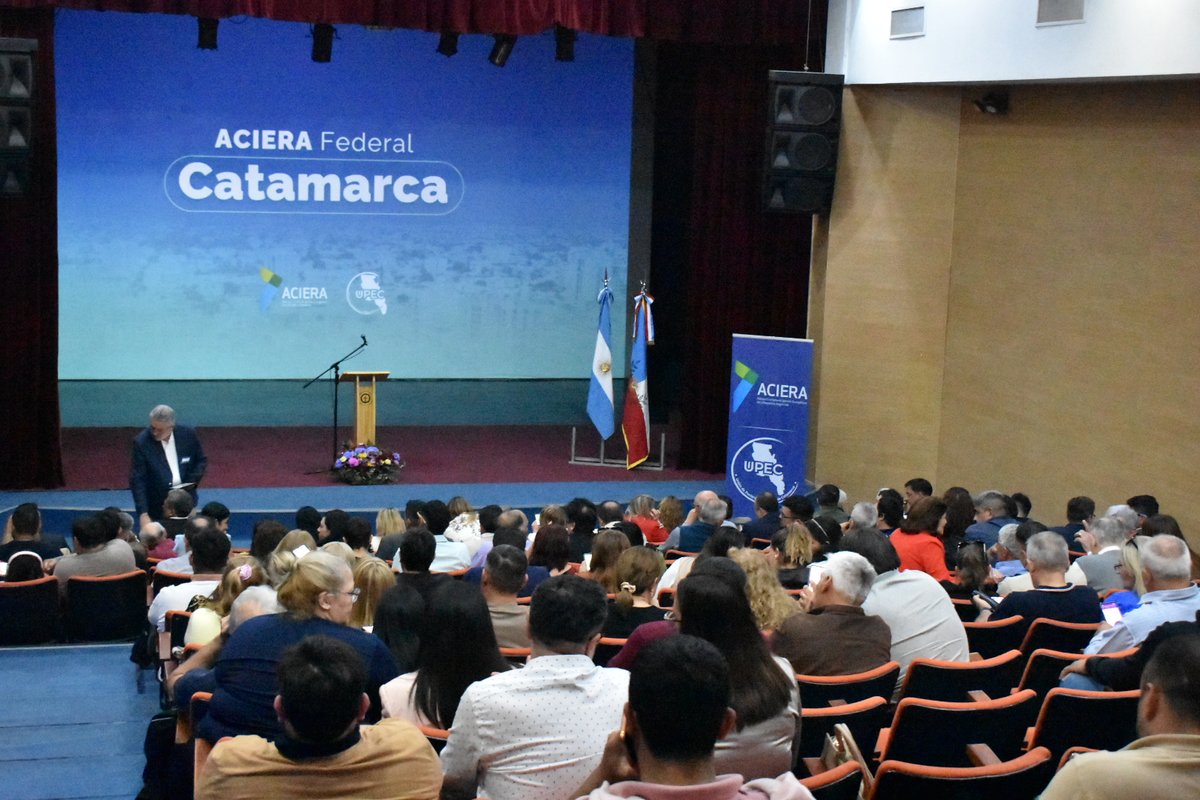 aciera_arg's tweet photo. ACIERA Federal Catamarca: encuentro y diálogo con autoridades

En el marco de ACIERA Federal Catamarca, se llevó a cabo el acto protocolar en el Complejo Cultural Urbano Girardi, donde compartimos un espacio de encuentro y saludo con autoridades de la provincia. https://t.co/kypFNK1emR