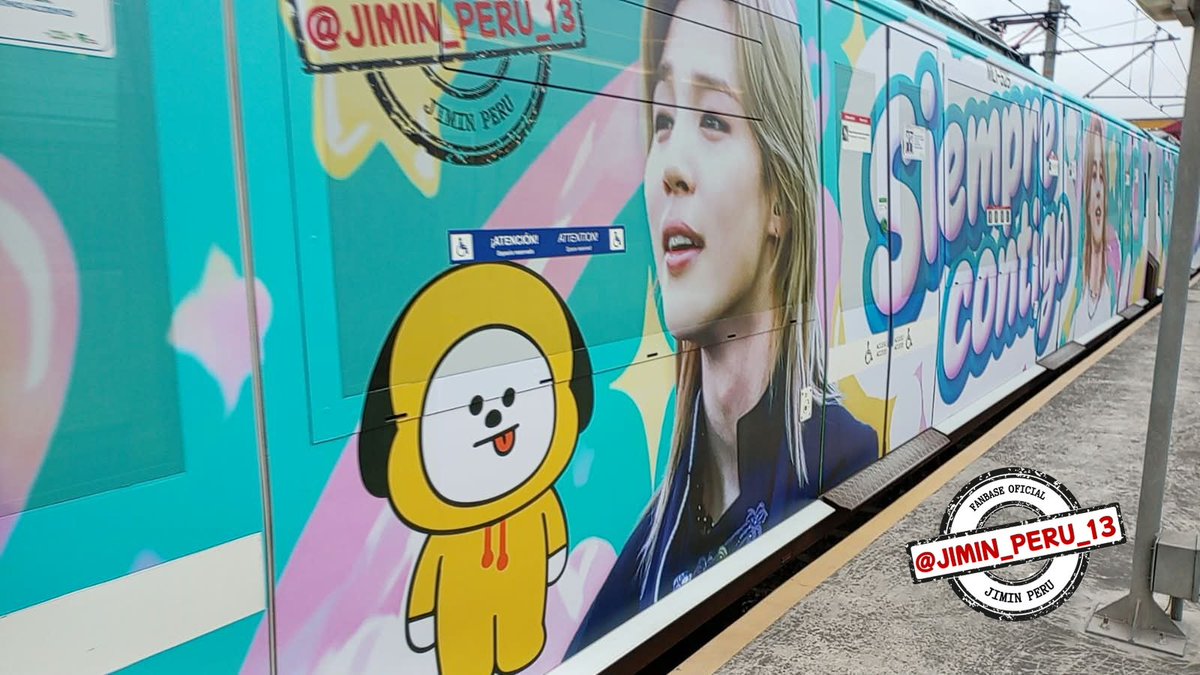 JIMIN_PERU_13's tweet photo. 🚆 A TRAIN OF LOVE FOR JIMIN 💛

Seguimos con el furor de nuestro primer tren por el cumpleaños de Jimin 🎉

Gracias a todos por su apoyo difundiendo. Este proyecto nació por y para Jimin a fin que sepa lo amado que es aquí en Perú 🥹🇵🇪🫂

JIMTOBER EN PERU
JIMIN LIGHTS UP LIMA
A TRAIN OF LOVE FOR JIMIN
#JimtoberEnPeru #Jimin_Peru_13 #ATrainOfLoveForJimin #JIMIN