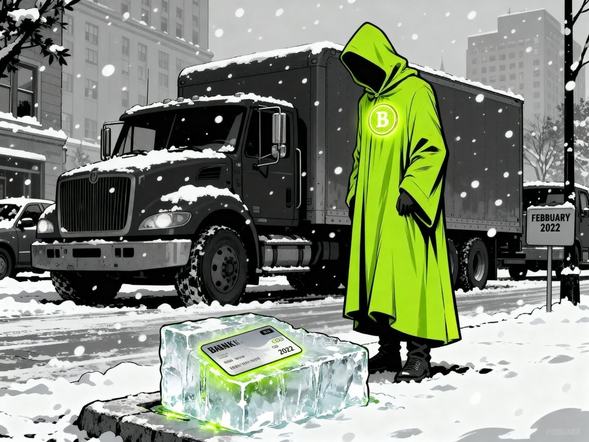 Bankless_RH's tweet photo. February 2022, Canada. Under the Emergencies Act, banks froze about 206 accounts holding around 7.8 million dollars, with no court order. They were released nine days later.

Nine days is not long unless it is your rent. https://t.co/WqGcDCwDbh