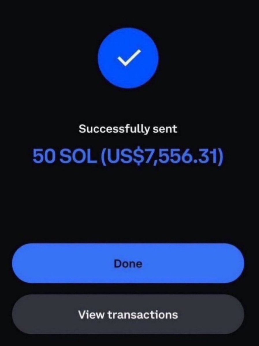 AlphaAgentcall's tweet photo. 50 $SOL giveaway !!

• Like &amp; repost ✔️
• Follow @AlphaAgentcall 🔔
• Drop your wallets👇
• 24 hours ⏰

Good luck 👍🏻 https://t.co/Xf0Yhb22mc